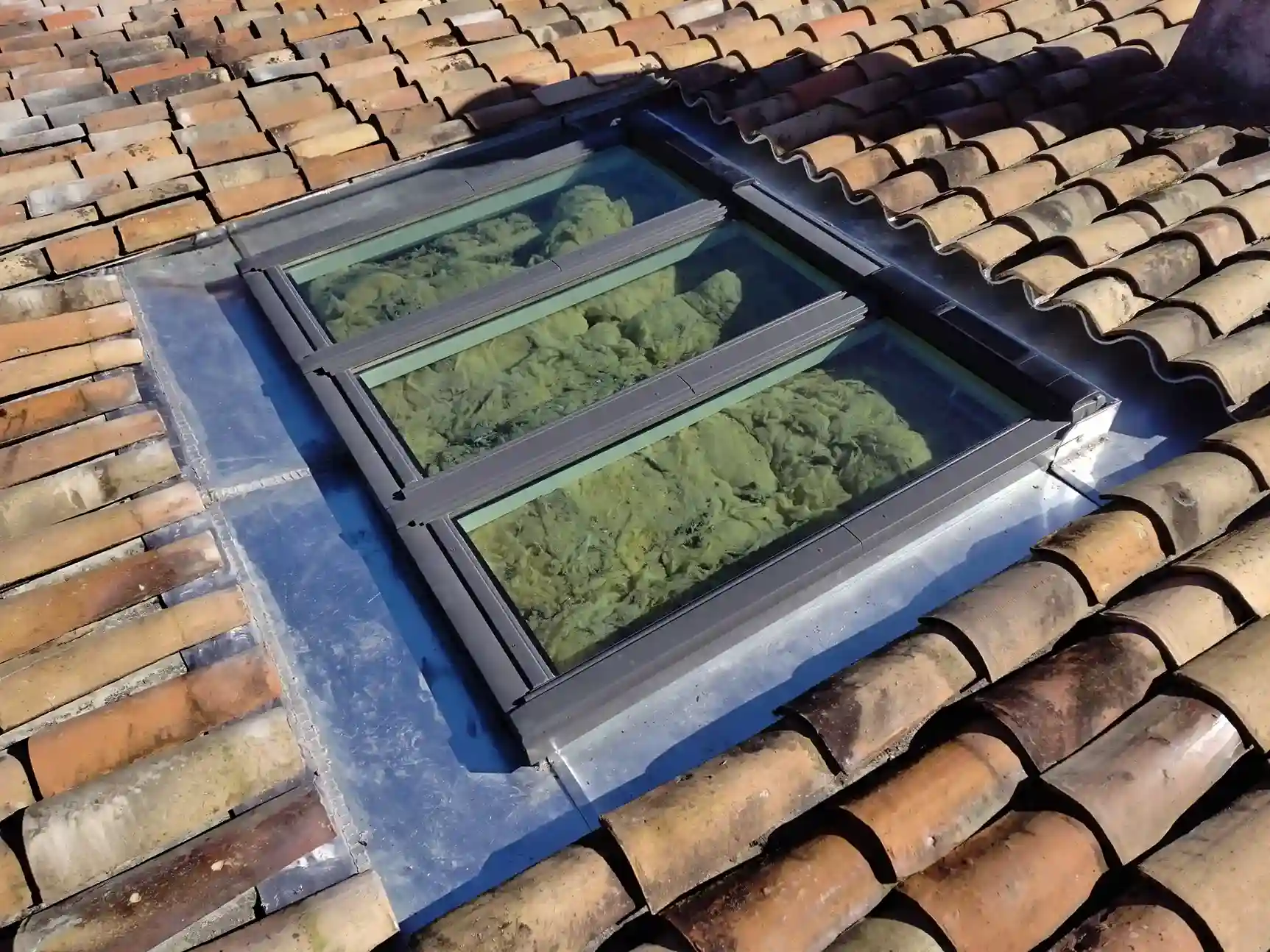 Pose de verrière Velux 3-en-1 avec finition zinc à Royan (17)